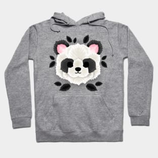 Panda of leaves Hoodie